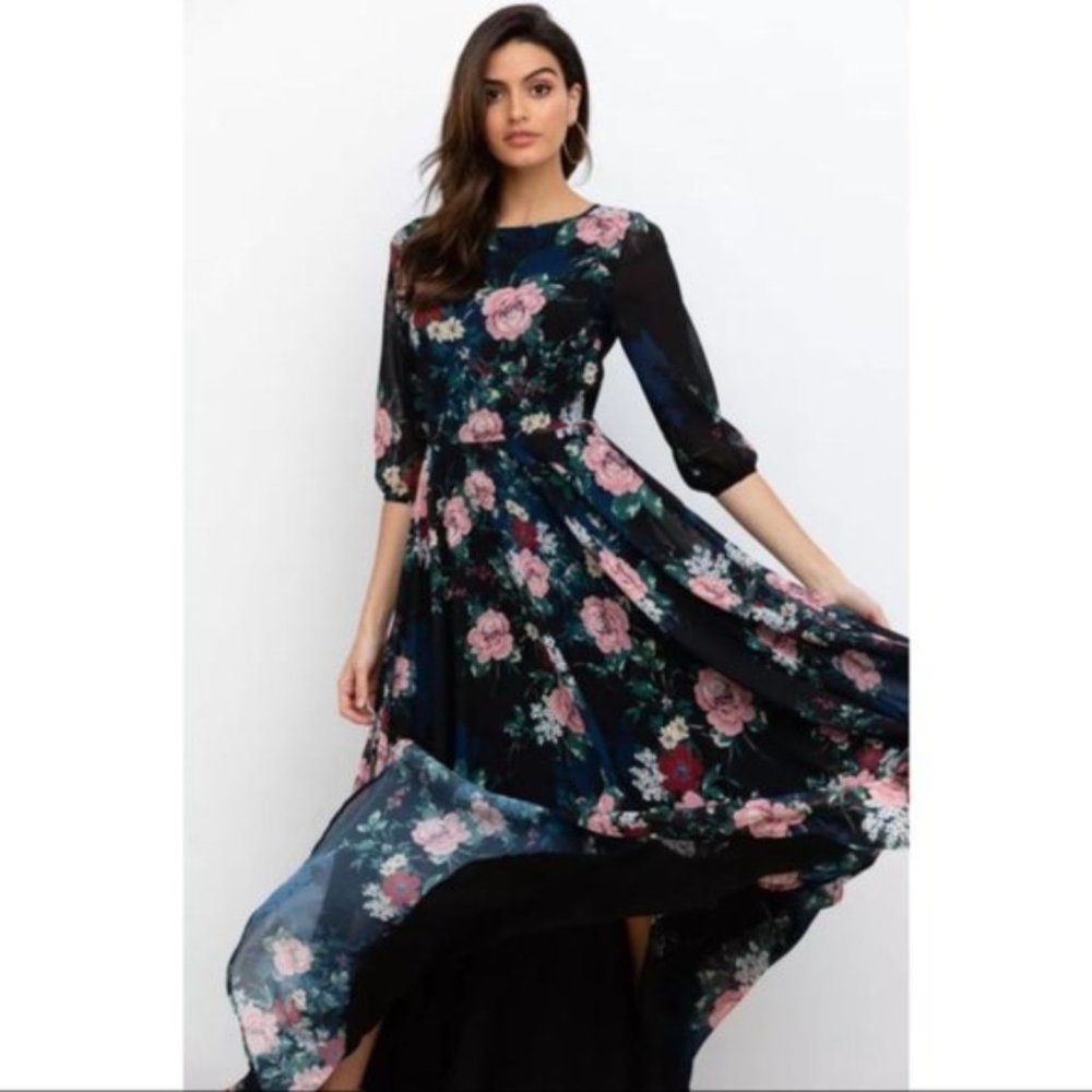 NWT Yumi Kim Woodstock Floral Maxi Dress